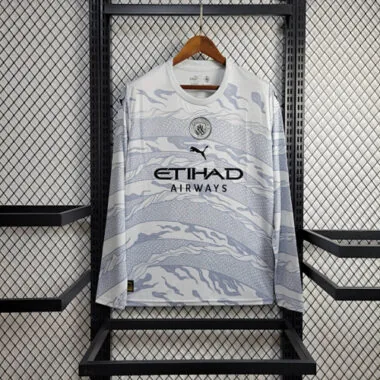 24-25 Manchester City The Year of Dragon Kit Long Sleeve Shirt Jersey Supplier Yupoo