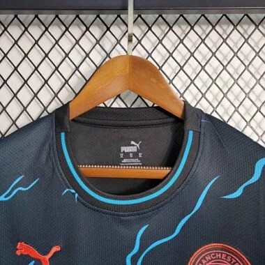 23–24 Manchester City Auswärtstrikots der dritten Serie, Größe S–4XL
