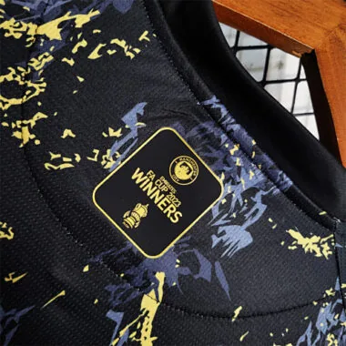 23-24 Manchester City Black Gold Special Edition Size S-XXL