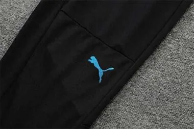 Manchester City Polo grey stripes