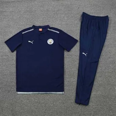 Manchester City Polo, tiefes Saphirblau
