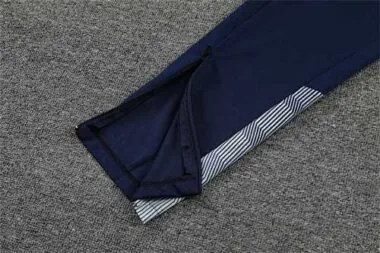Manchester City Polo deep royal blue stripes