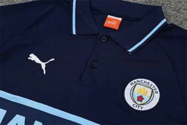 Manchester City Polo dark sapphire blue corsage