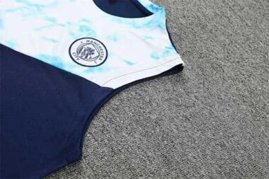 22-23 Manchester City vest training suit kit Royal Blue