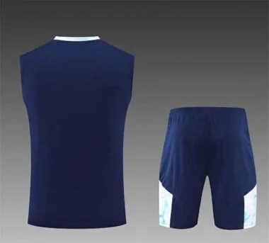 22-23 Manchester City vest training suit kit Royal Blue