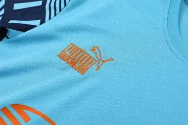 22-23 Manchester City Training Wear Short Sleeve Kit Blue