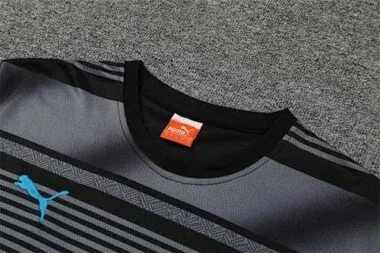 22-23 Manchester City Training Wear Short Sleeve Kit Black