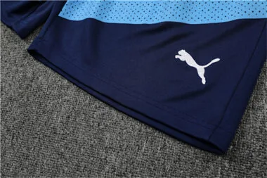 22-23 Manchester City Training Kit Blue