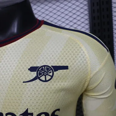 26-27 Arsenal Third Long Sleeves Kit Player Version Soccer T-Shirt