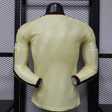 26-27 Arsenal Third Long Sleeves Kit Player Version Soccer T-Shirt