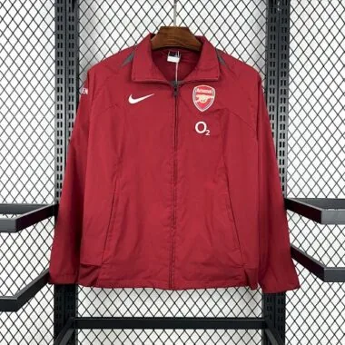 05-06 Arsenal Windbreaker Retro Kit Soccer T-Shirt