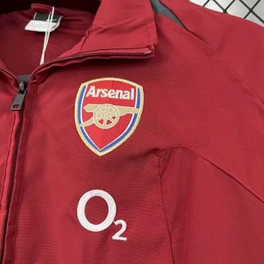 05-06 Arsenal Windbreaker Retro Kit Soccer T-Shirt