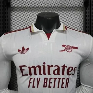 25-26 Arsenal Third Kit Long Sleeves Player Version Soccer T-Shirt