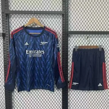 25-26 Arsenal Away Long Sleeves Kit Soccer T-Shirt