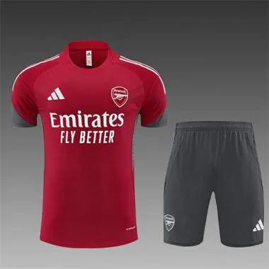 25-26 Arsenal Red Training Kit Soccer T-Shirt