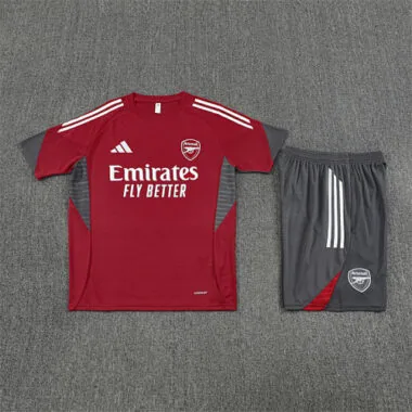 25-26 Arsenal Red Training Kit Soccer T-Shirt