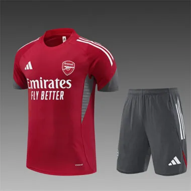 25-26 Arsenal Red Training Kit Soccer T-Shirt