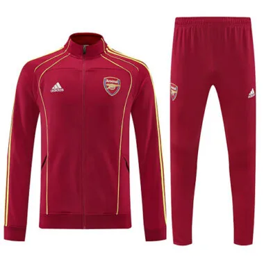 25-26 Arsenal Red Football Tracksuits Long Jacket Suits