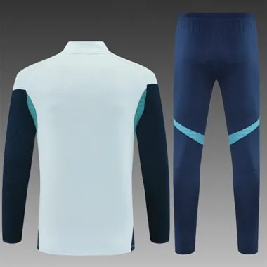 25-26 Arsenal Training Kits Long Gray Football Tracksuits