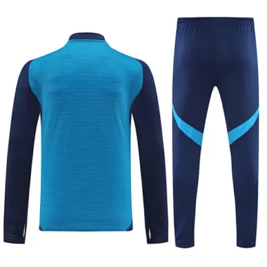 25-26 Arsenal Training Kits Long Blue&amp;Navy Football Tracksuits
