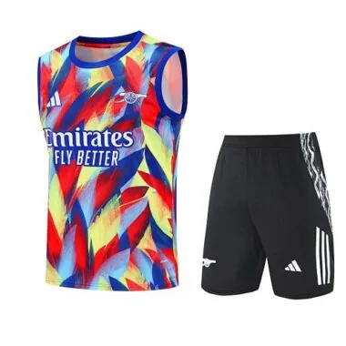 25-26 Arsenal Pre-Match Training Kits Football Vest Suits