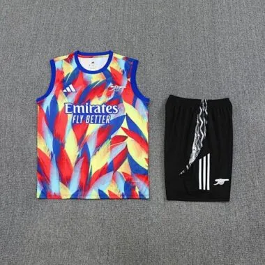 25-26 Arsenal Pre-Match Training Kits Football Vest Suits