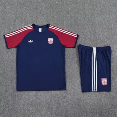 25-26 Arsenal Original Navy Training Kits Football Tracksuits