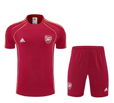 25-26 Arsenal Red Training Kits Football Tracksuits