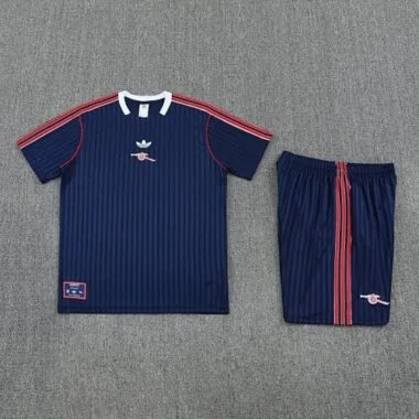 25-26 Arsenal Navy Training Kits Football Tracksuits