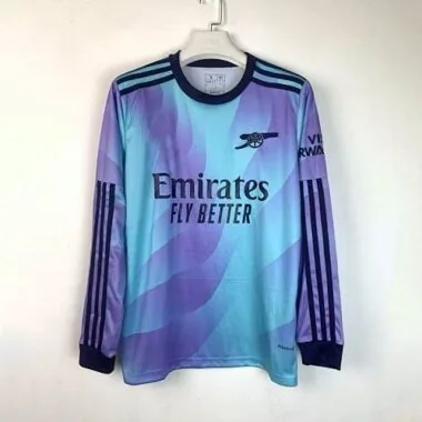 24-25 Arsenal Third Long Sleeve Kit Soccer T-Shirt