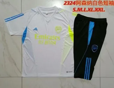 23-24 Arsenal Short Sleeve Training Suit