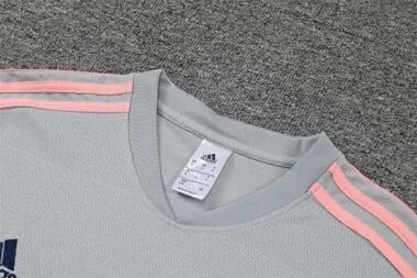 22-23 Arsenal training suit short sleeve kit Grey