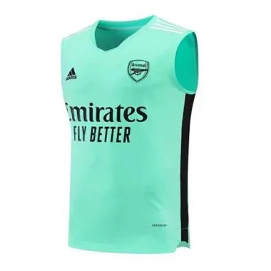 21-22 Arsenal vest training suit kit green
