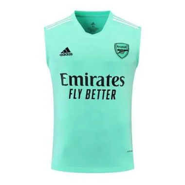 21-22 Arsenal vest training suit kit green