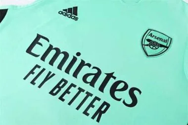 21-22 Arsenal vest training suit kit green