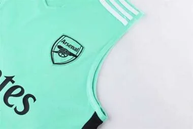 21-22 Arsenal vest training suit kit green