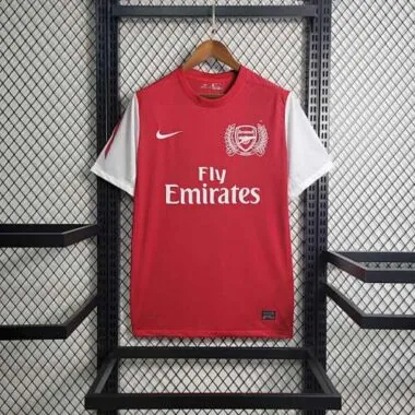 11-12 Retro Arsenal 125th Aniversary Home S-XXL Cheap Soccer Jerseys