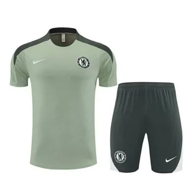 25-26 Chelsea Green Training Kits Football Tracksuits