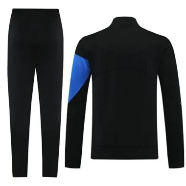 25-26 Chelsea Black Football Tracksuits Long Jacket Suits