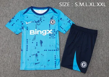 24-25 Chelsea Blue Training Kit Soccer