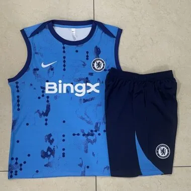 24-25 Chelsea Blue Vest Kit Soccer