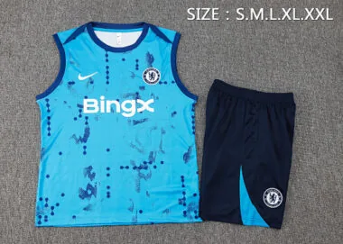 24-25 Chelsea Blue Vest Kit Soccer