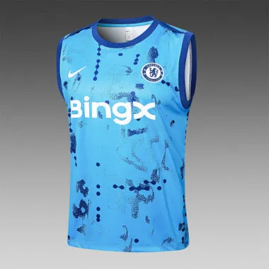 24-25 Chelsea Blue Vest Kit Soccer