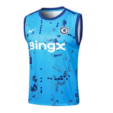 24-25 Chelsea Blue Vest Kit Soccer