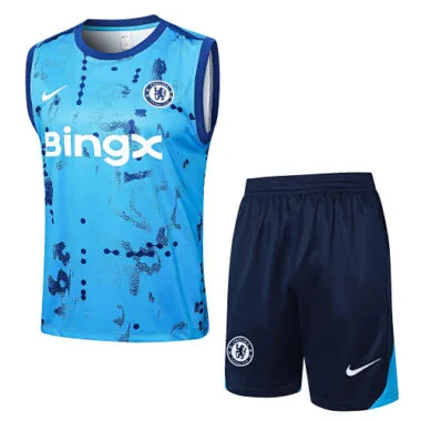 24-25 Chelsea Blue Vest Kit Soccer