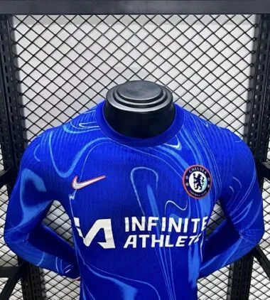 24-25 Chelsea Home Long Sleeve Kit Player Version Shirt Soccer