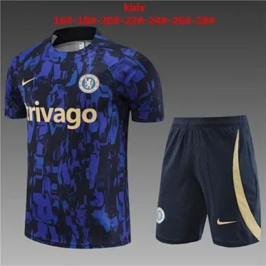 23-24 Chelsea Training Soccer Jerseys (1)
