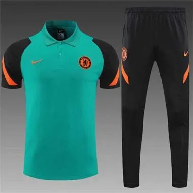 Polo Chelsea green orange webbing