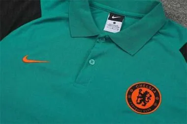 Polo Chelsea green orange webbing