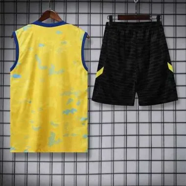 22-23 Chelsea vest training suit kit yellow